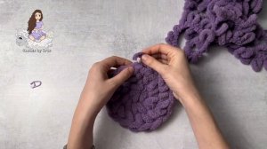 Как закончить вязание, как спрятать хвостик при вязании из Alize Puffy