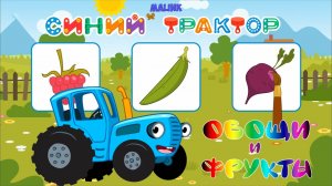СИНИЙ ТРАКТОР - Детская Игра ➤ Овощи и Фрукты