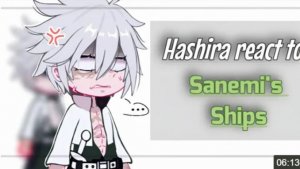Hashira Reacts To "Sanemi's Ships", Gacha Club Kny Reaction