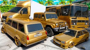 Угнал кучу золотых чит тачек у мажора в GTA 5! Битва воров в ГТА 5 Онлайн!