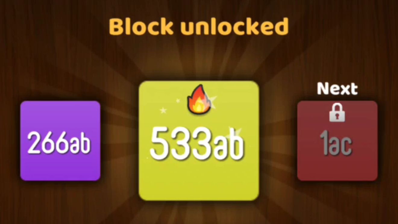 NumBlocks (133ab → 266ab → 533ab)