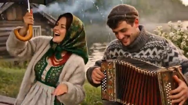 "А в деревне дождик моросит"😄💖(Нейро)