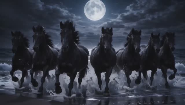 Eurozia- чёрные лошади