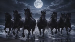 Eurozia- чёрные лошади