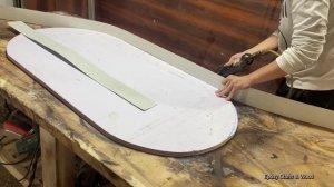 Столешница из эпоксидной смолы Lava  шедевр из дерева и света!