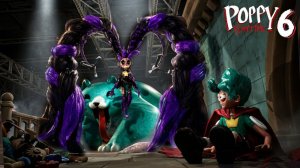 Poppy Playtime Chapter 6 - ЛИЛИ превратилась в чудовище (Геймплэй 16)