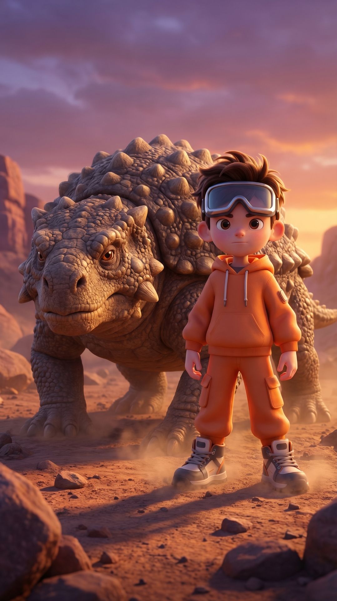 🛡️ Скутозавр: бронированный монстр, который древнее динозавров #скутозавр #динозавры #палеонтология