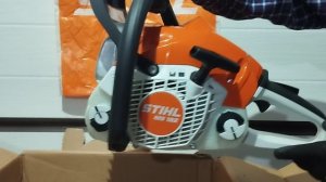 STIHL MS 182 Распаковка Штиль 182