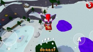 все испытания в Super Bear adventure Пол это лава