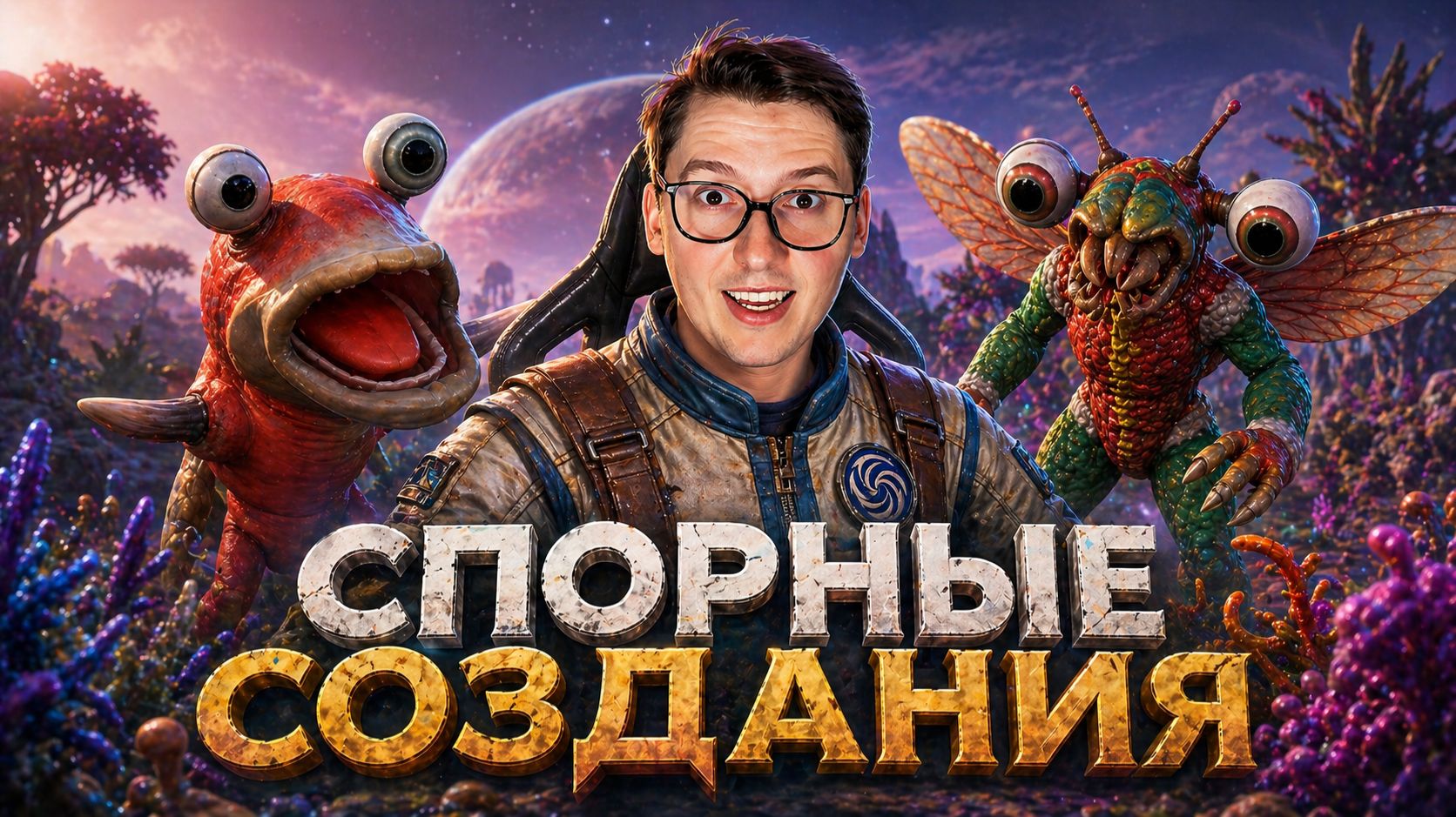 Я СОЗДАЛ ОТВРАТИТЕЛЬНЫХ СУЩЕСТВ! НО ДОБРЫХ! | Spore #1