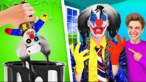 КУКЛА ВУДУ КЛОУНА А4 ! Видео Влада Бумага а4 А 4 Bumaga