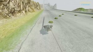 Большие и маленькие PIXAR CARS против DOWN OF DEATH 3 на BeamNG.drive