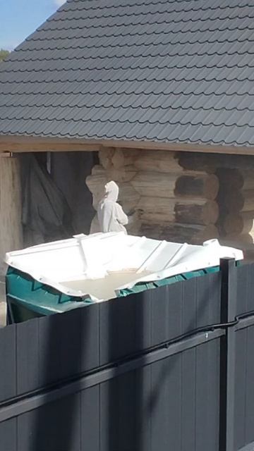 Пескоструйная шлифовка деревянных срубов