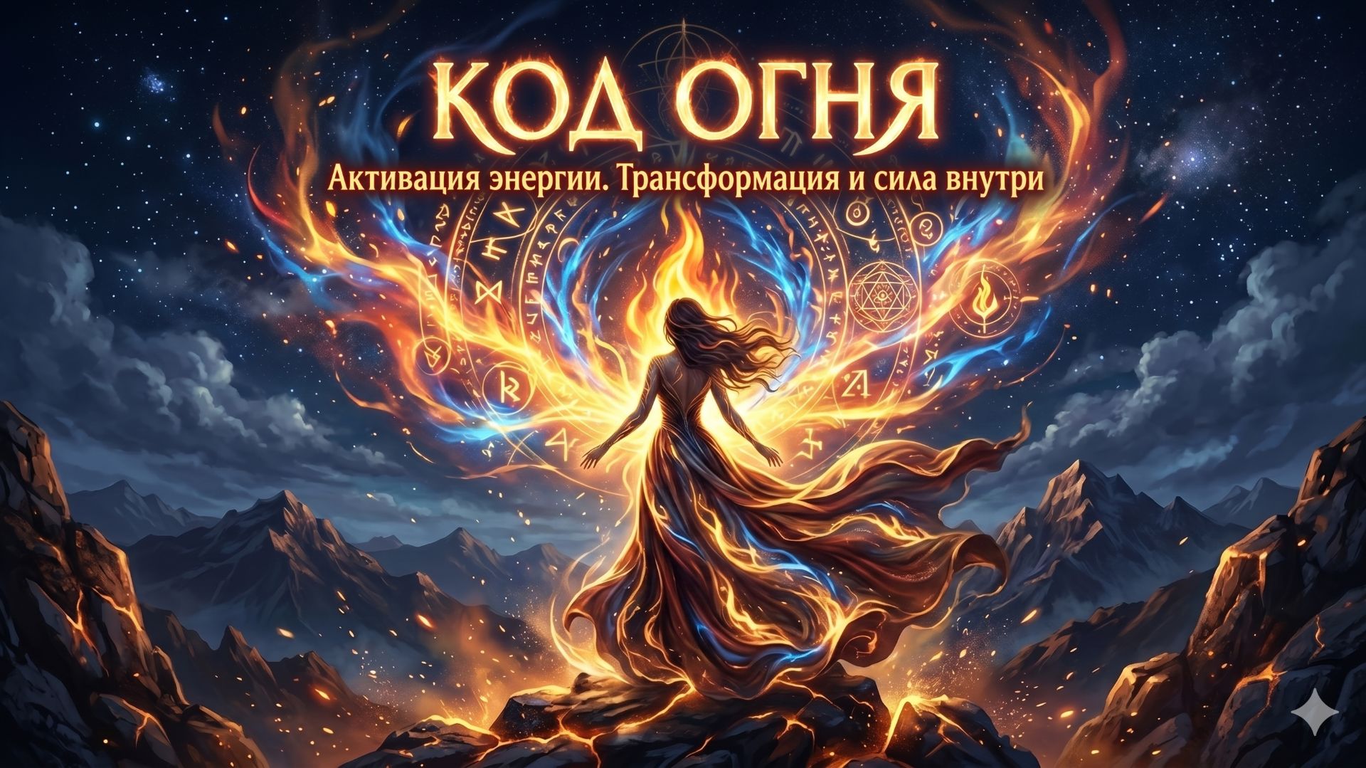 КОД ОГНЯ — Активация энергии  Трансформация и сила внутри