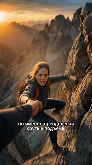 ПУТЬ К ВЕРШИНЕ НЕ БЫВАЕТ ЛЕГКИМ❗
Но именно преодолевая крутые подъемы, мы обретаем настоящую силу в