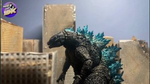 эволюция Годзилла против энегитичного Годзиллы