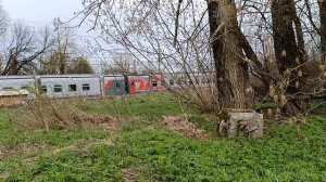 ЭП2К с поездом Санкт Петербург Челябинск