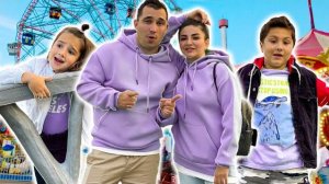 24 часа в ПАРКЕ АТТРАКЦИОНОВ челлендж! Какая ГОРКА САМАЯ ЭКСТРЕМАЛЬНАЯ? Новое видео Кикидо