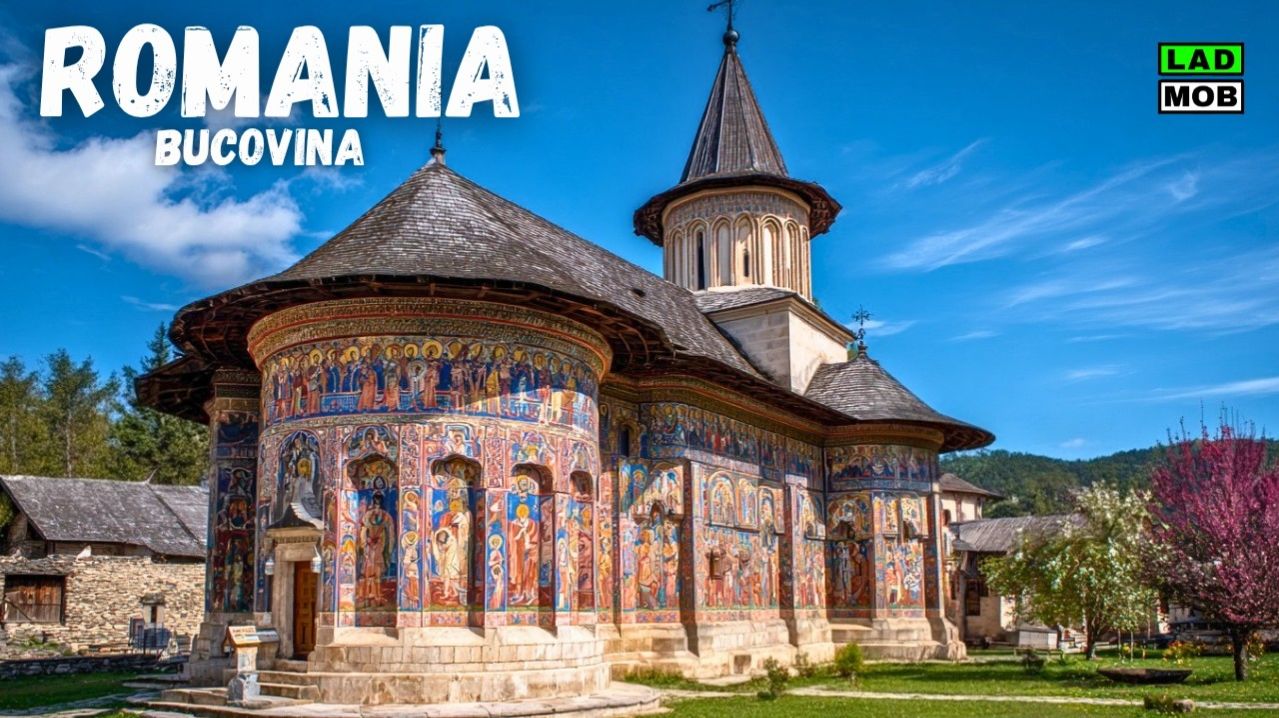 Полный тур по расписным монастырям Буковины, Румыния | Путна, Воронец, Сучевица, Молдовица