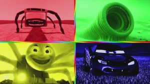 МУЛЬТИКИ ПРО МАШИНКИ 😱 ПОЖИРАТЕЛЬ ШКОЛЬНЫХ АВТОБУСОВ и ТАНЦЫ под музыку COFFIN DANCE 🔥