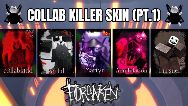 Победа с каждым коллаборационнымскином‑убийцей в [Forsaken] (Часть 1)