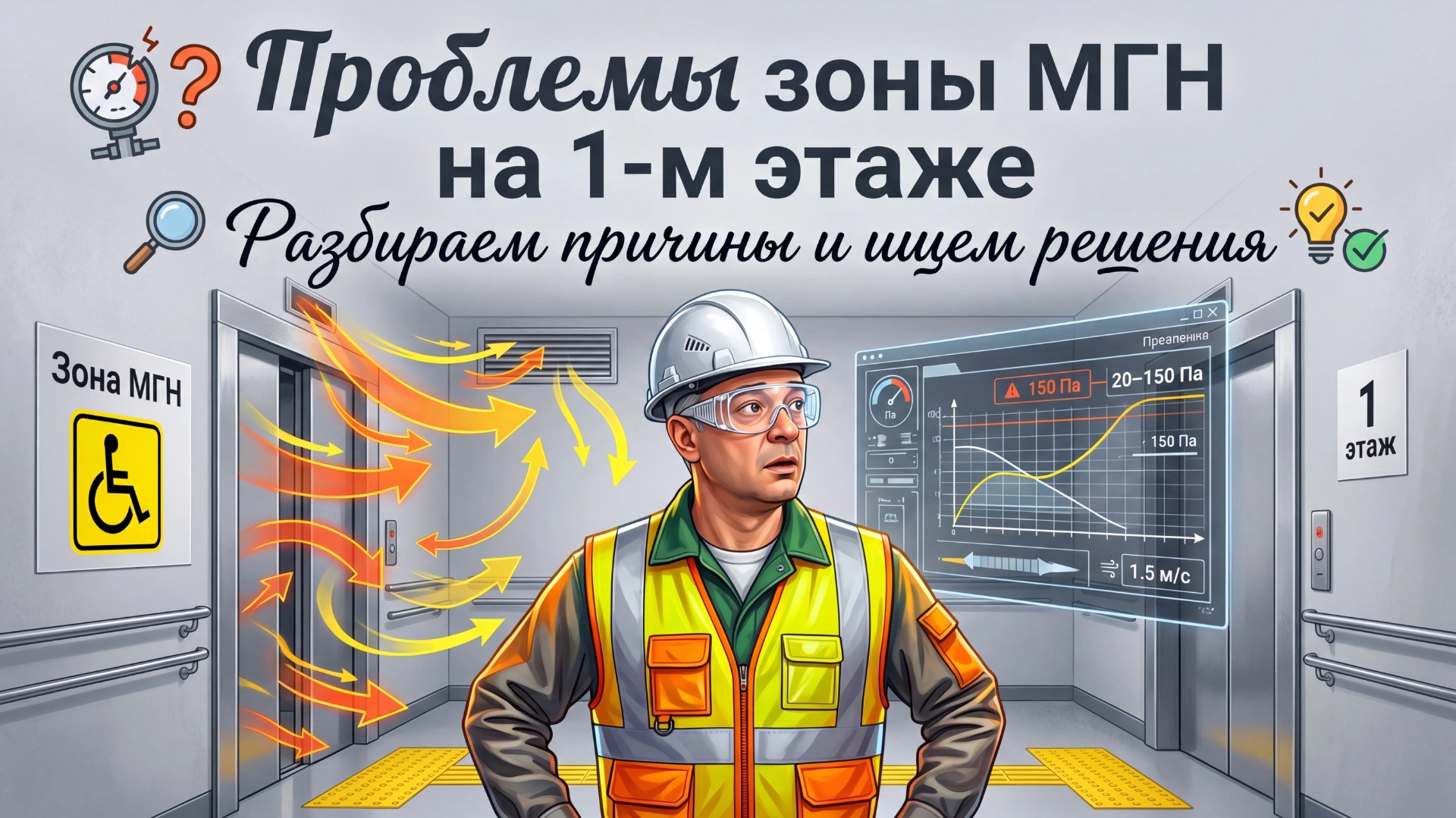 ПРОБЛЕМЫ ЗОНЫ МГН СОШ НА 1-М ЭТАЖЕ