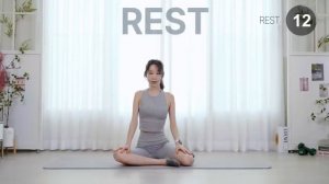 10 MIN FULL BODY & TINY WAIST Pilates At Home / Shirlyn Kim