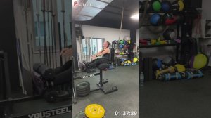 Черная Татьяна , ТФ Жулебино,Член клуба Подъемы корпуса на GHD + берпи с диском» 3:35