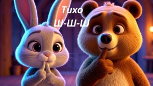 Тихо-тихо… Ш-Ш-Ш 🤫 Песенка для развития речи (звук Ш)
