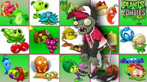 Plants VS Zombies-2 Fusion РАСТЕНИЯ ПРОТИВ ЗОМБИ Grafted mod Hybrid pvz ПВЗ МОД Битва прохождение
