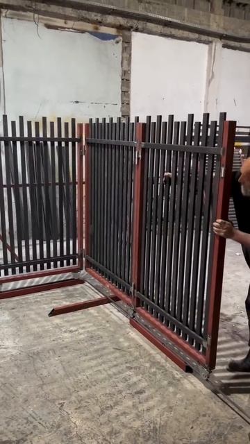 Ворота раздвижные металлические
