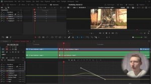 Полный разбор Keyframes Editor в(панель Keyframes) Davinci Resolve 20