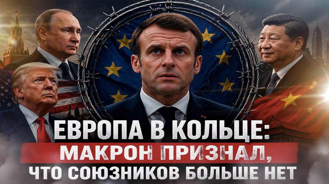 «Бумажный тигр» и «фейковые угрозы»: Макрон случайно раскрыл главный секрет мировой политики