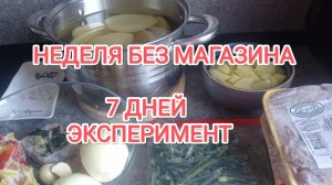 ЭКСПЕРИМЕНТ 7 дней БЕЗ МАГАЗИНА!!!