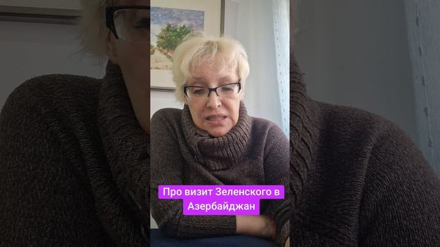 Про визит Зеленского в Азербайджан