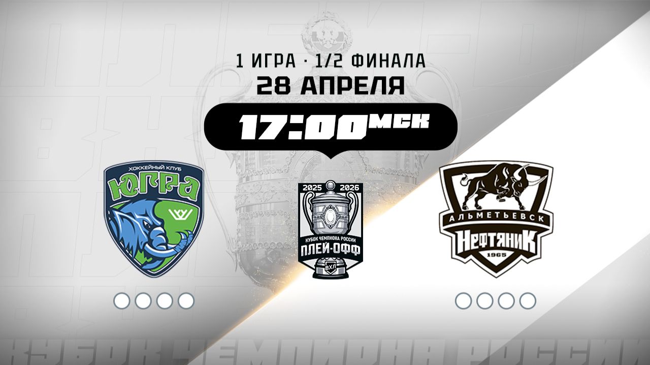 Югра (Ханты-Мансийск) - Нефтяник (Альметьевск)