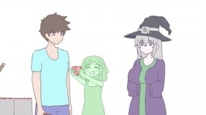 Валентинка слизи Майнкрафт аниме эпизод 14