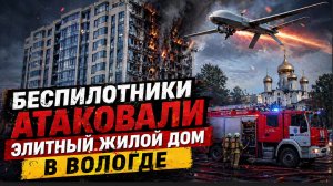 ⚡ Вологодскую Область атаковали беспилотники. Люди сильно пострадали. Что известно