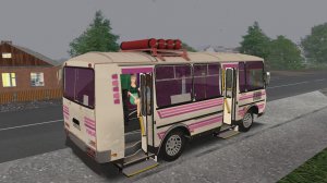 Поездка на ПАЗ-32054 по маршруту №133 по карте Тверь 3.0