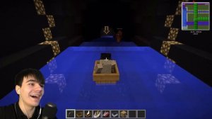 Мега аквапарк в Minecraft