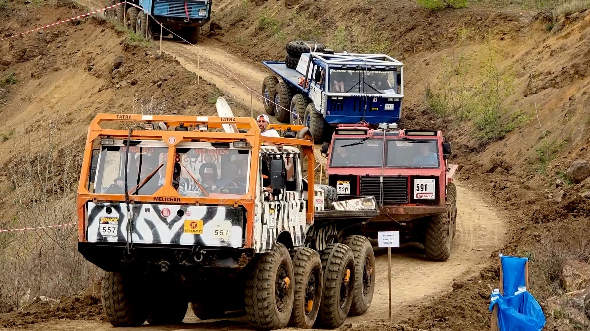 Внедорожные монстры: гонки на полноприводных машинах 6×6 #3