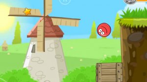 Красный шарик.  Red Ball . Красный шар  и  мельница. Для детей. . ч  6