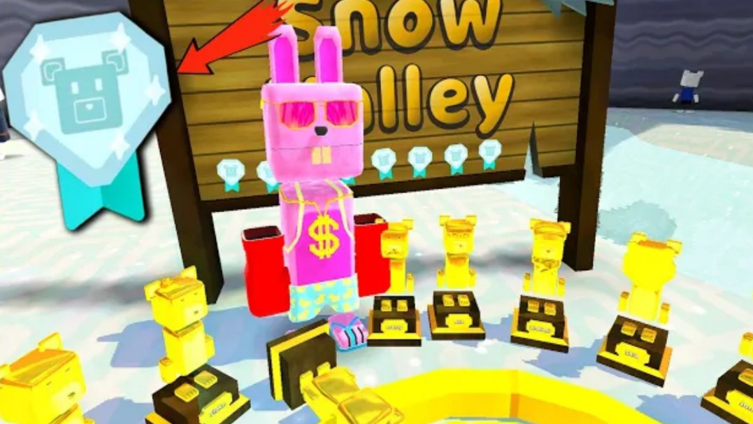 Я получил все 8 бриллиантовых медалей в Снежной Долине, прохождение Super Bear Adventure🐻💫