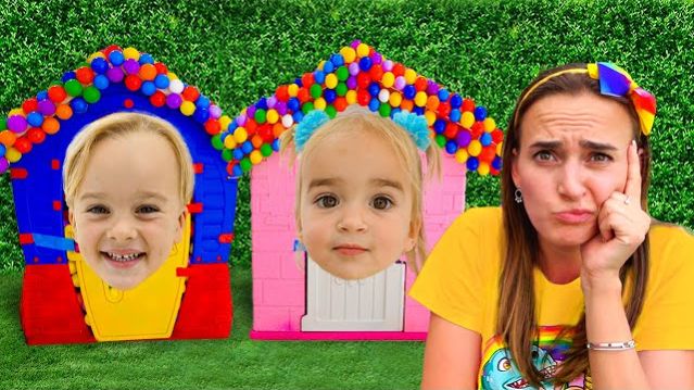 Алиса и цветные шарики повсюду - Забавная история для детей!