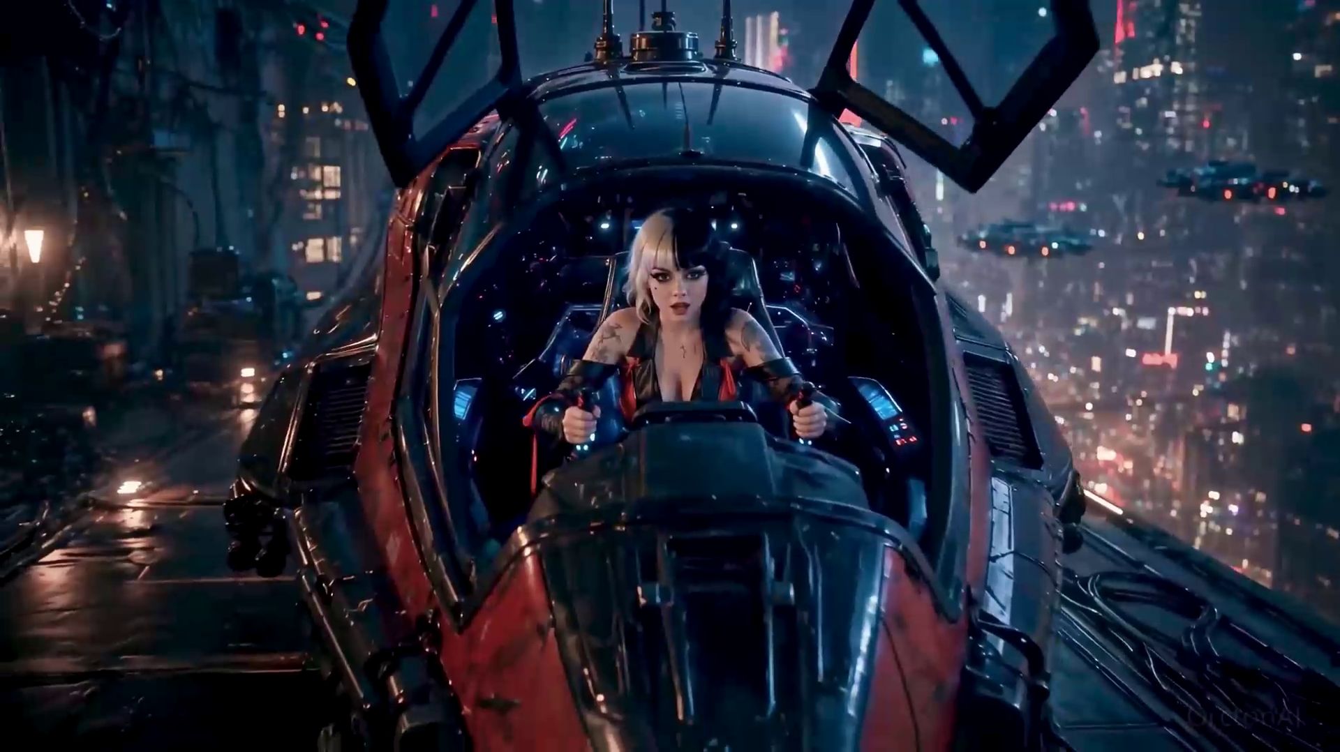 Киберпанк симуляция [ai клип]