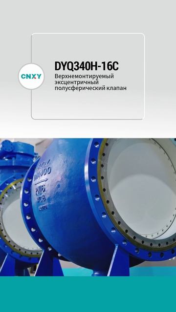 DYQ340H-16C Верхнемонтируемый эксцентрический полусферический шаровой кран-CNXY-1