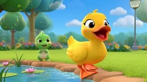 Малыш Дино учит животных!  Мультфильм для детей и весёлые приключения