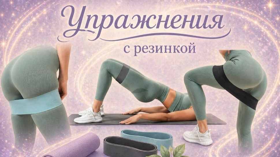 Упражнения с резинкой
