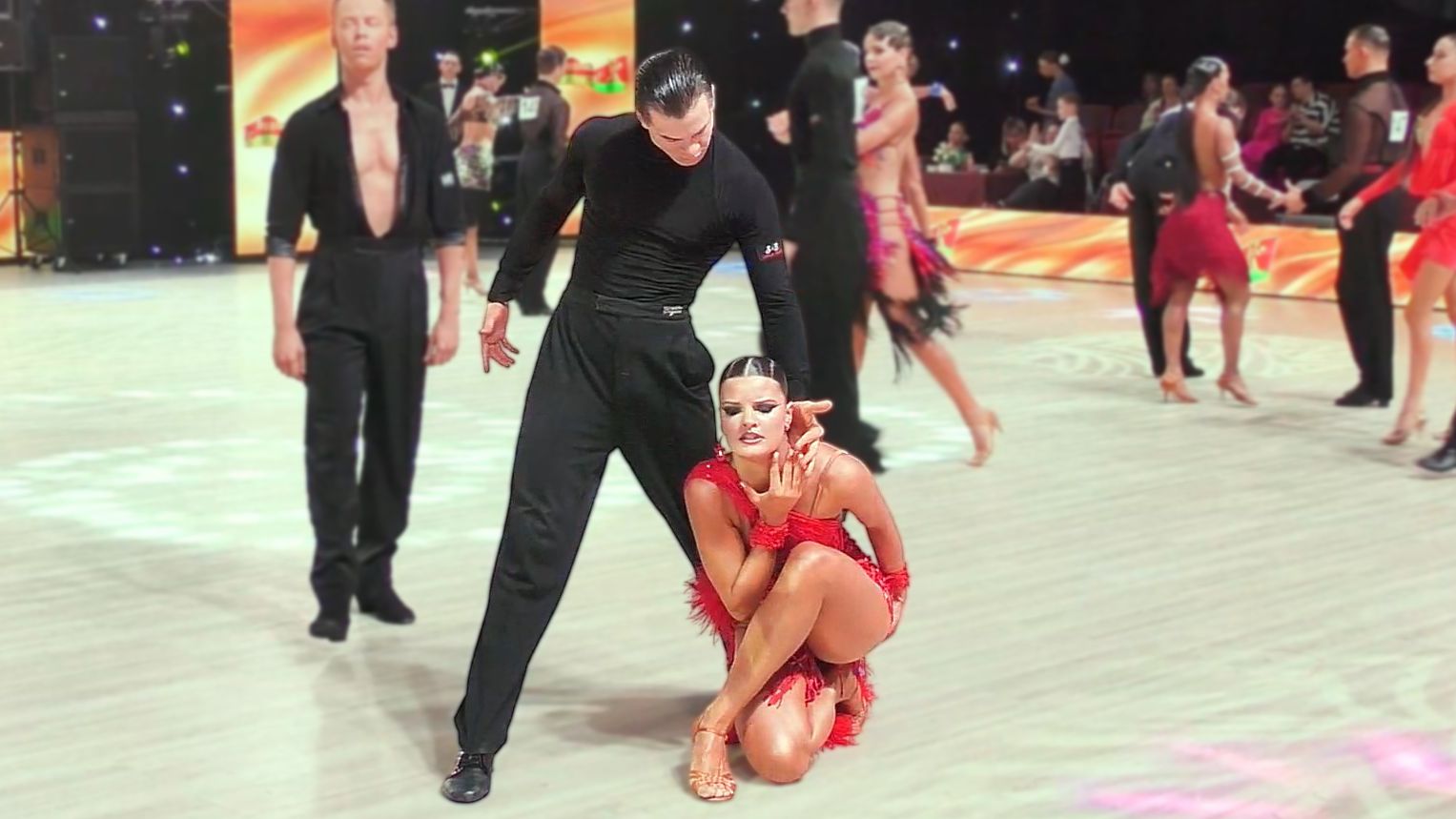 Взрослые La (Open) 1/2: ча-ча-ча, самба, румба, пасодобль, джайв. Гордость Беларуси 2026, 1 этап