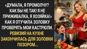 Как я отучила золовку проверять мои кастрюли. Ревизия на кухне закончилась для золовки позором